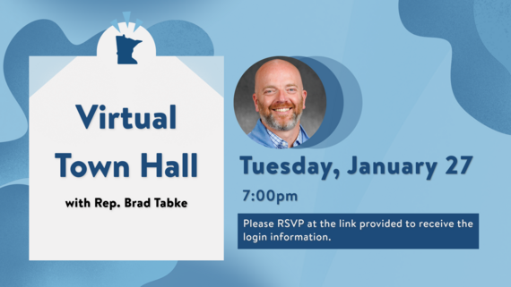 Informational Town Hall Graphic