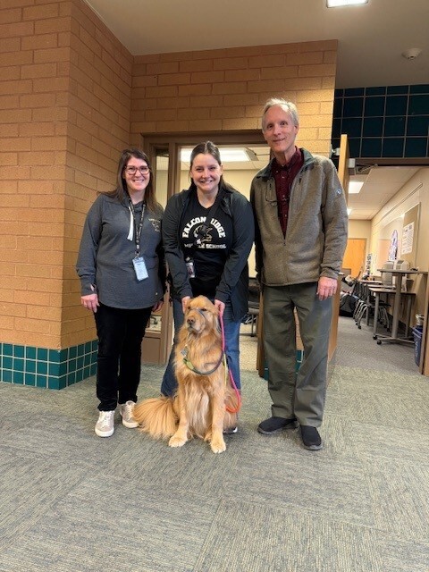 Rep. Bierman and Falcon Ridge Middle School 