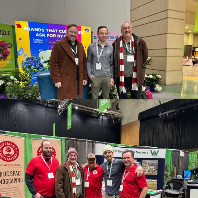 Rep. Hansen meeting with folks at Northern Green Expo