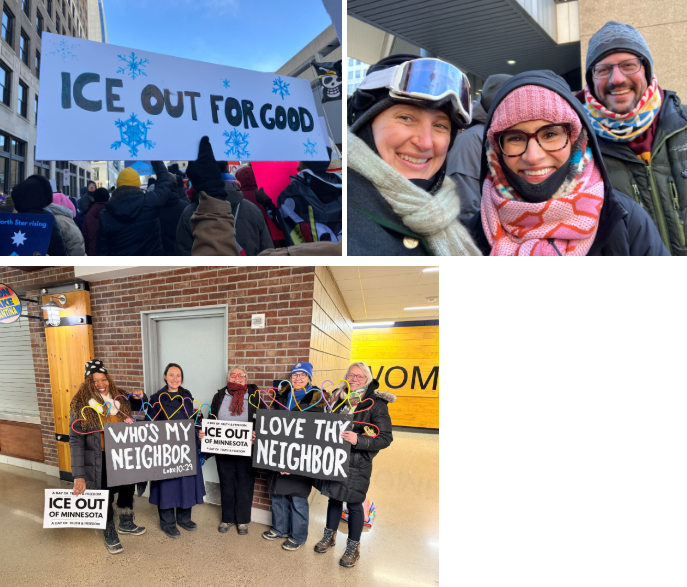 ICE OUT community gatherings