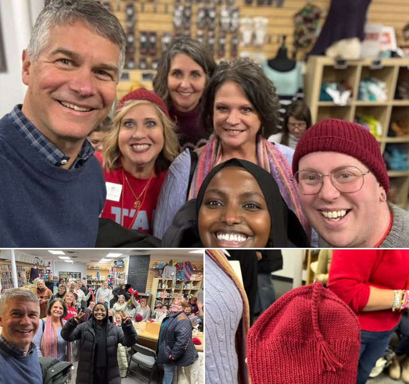 Knitting for justice