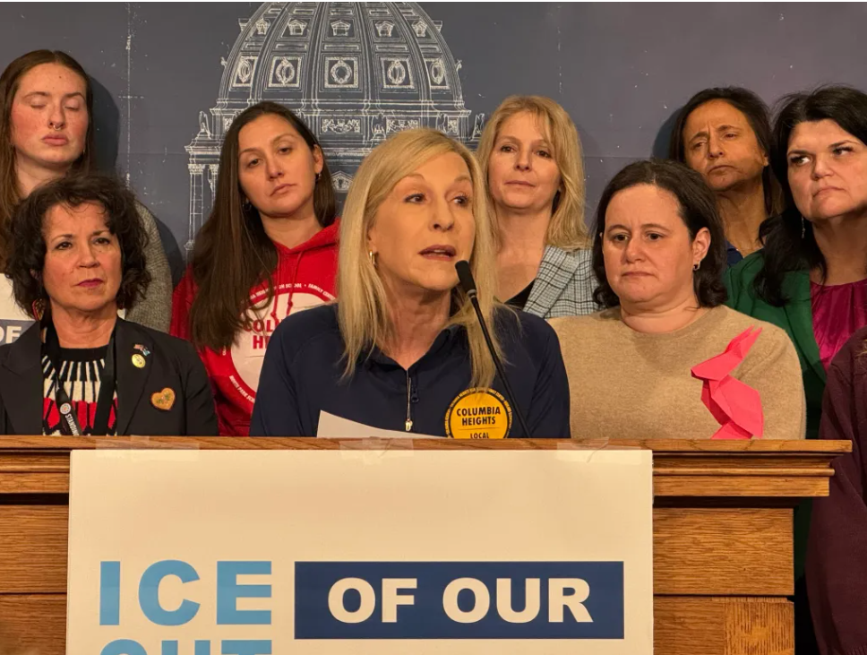 ICE out of schools press conference