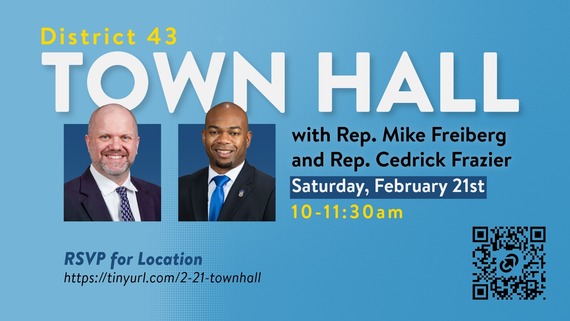 Freiberg and Frazier Town Hall, February 21st