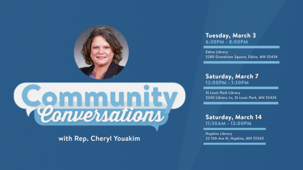 Rep. Youakim March Community Conversations