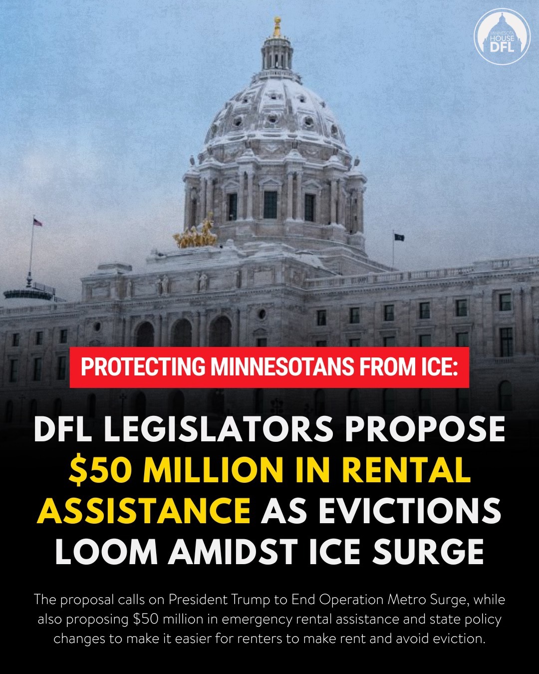 $50 Million Rental Assistance Proposal