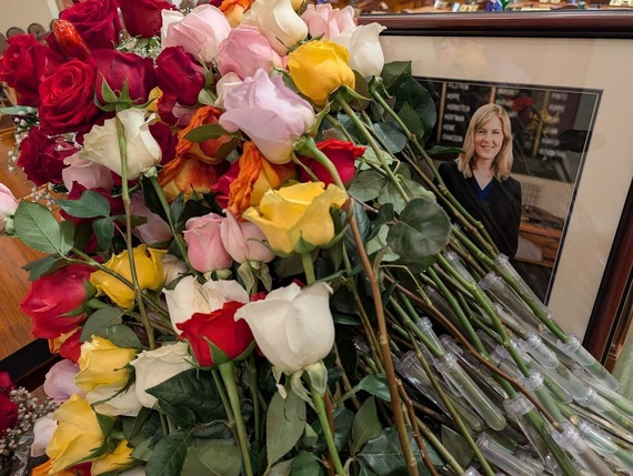 Flowers for Melissa Hortman