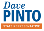 Dave Pinto State Representative blue and orange logo