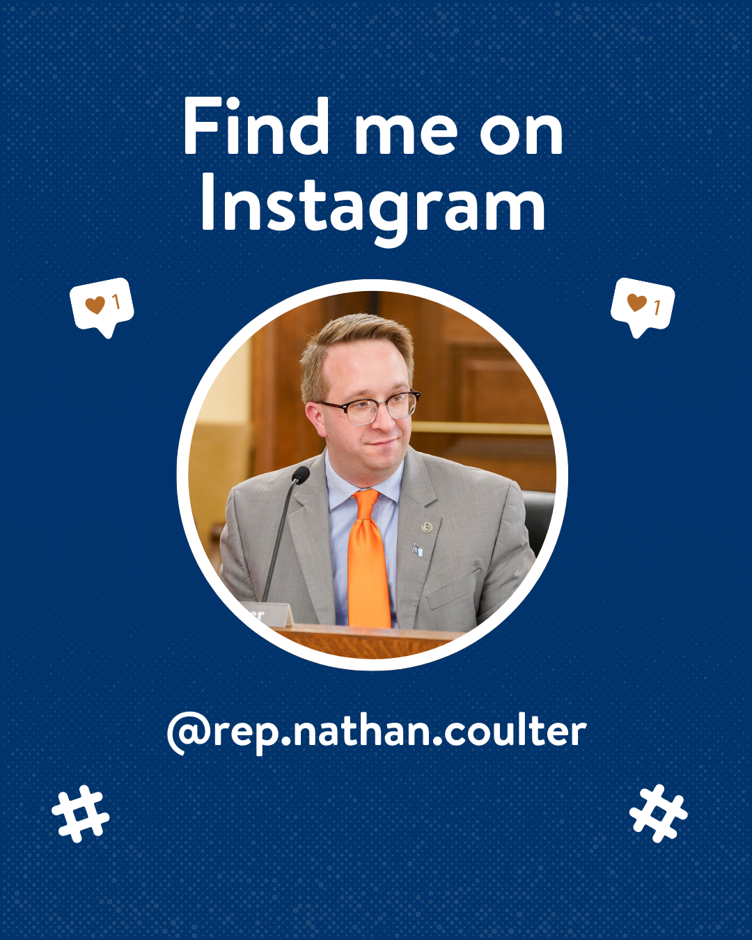 Coulter Find me on Instagram