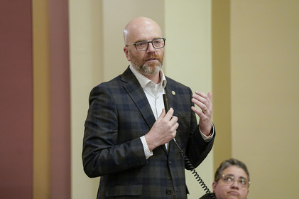Tabke speaking on the House Floor
