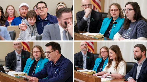 Photos from the hearing on Gun Violence prevention bills