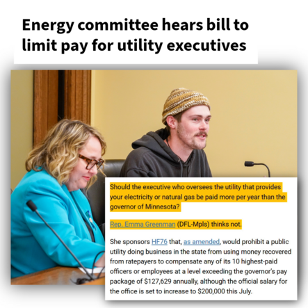 Greenman Rate Recovery Bill