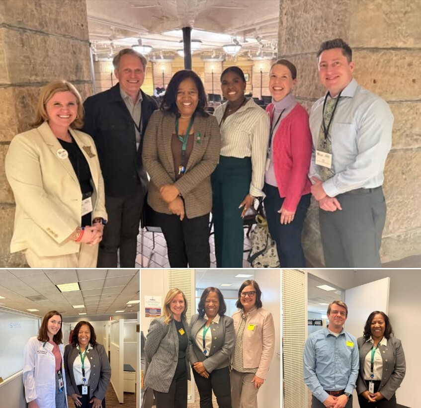 Clardy Capitol with Visitors 