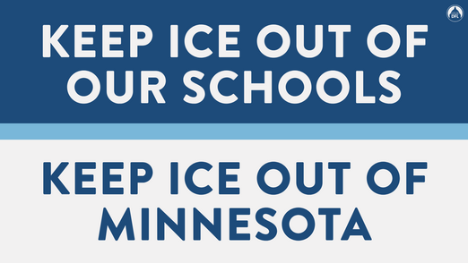 ICE Out of Schools graphic