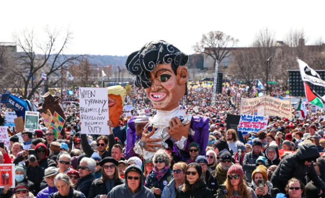 PRINCE Puppet at No Kings