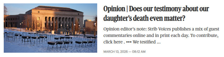 Star Tribune Article