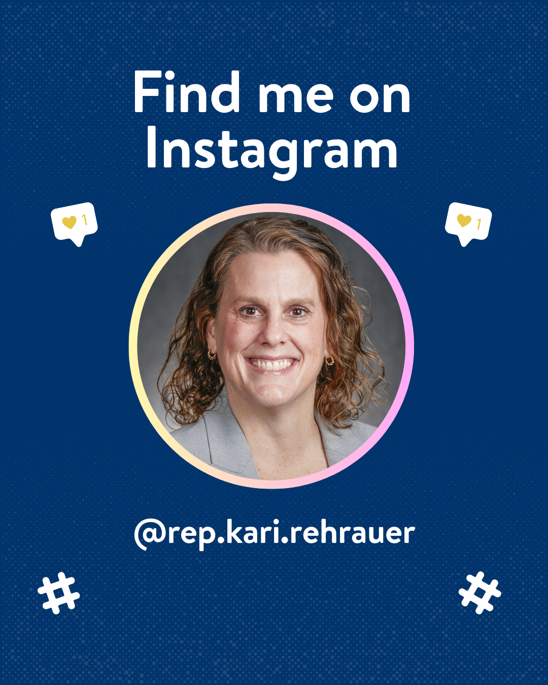 @rep.kari.rehrauer on Instagram