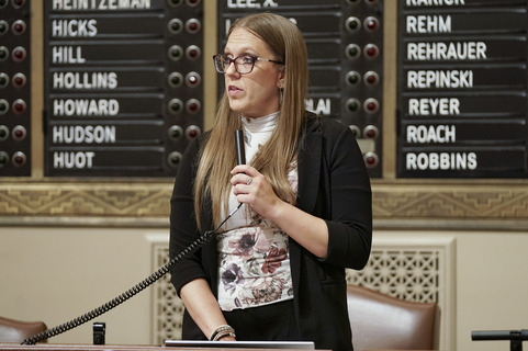 Hanson speaking on House Floor
