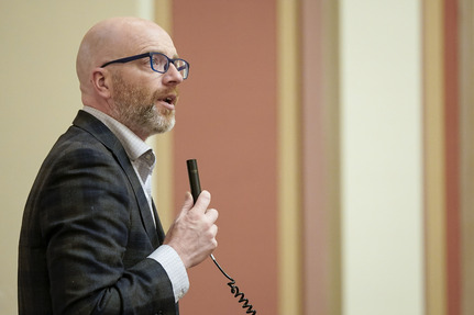 Tabke speaking on House Floor