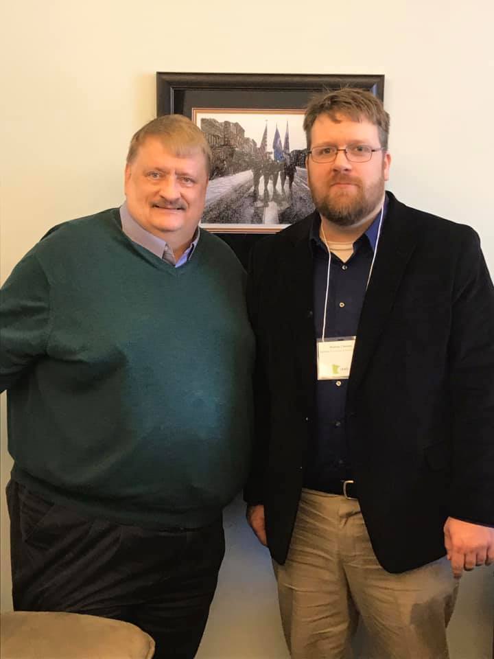 Rep. Quam with College Student