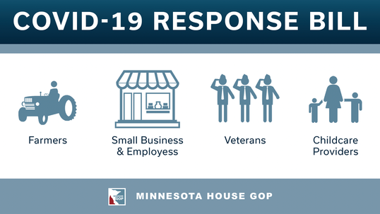 COVID-19 Response Bill Graphic