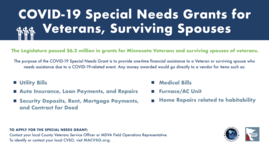 Veterans Special Needs Grants 