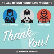 Thank you front-line workers 