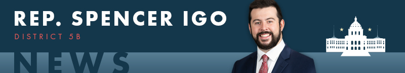 Rep. Spencer Igo Banner Image