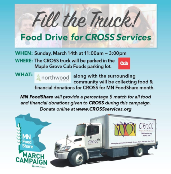 Food Drive for CROSS Services