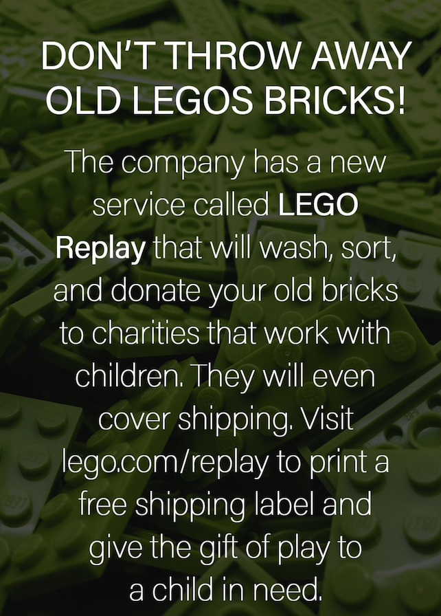 Lego replay