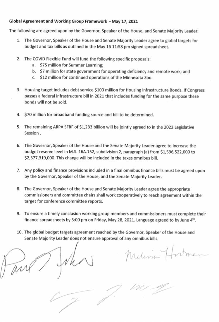 Budget agreement letter 1