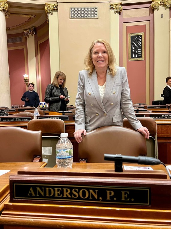Patti Anderson on House floor