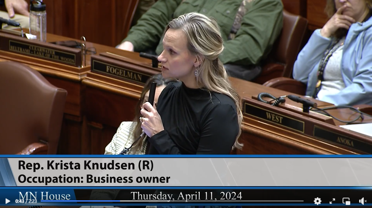 Legislative Update - Rep. Krista Knudsen