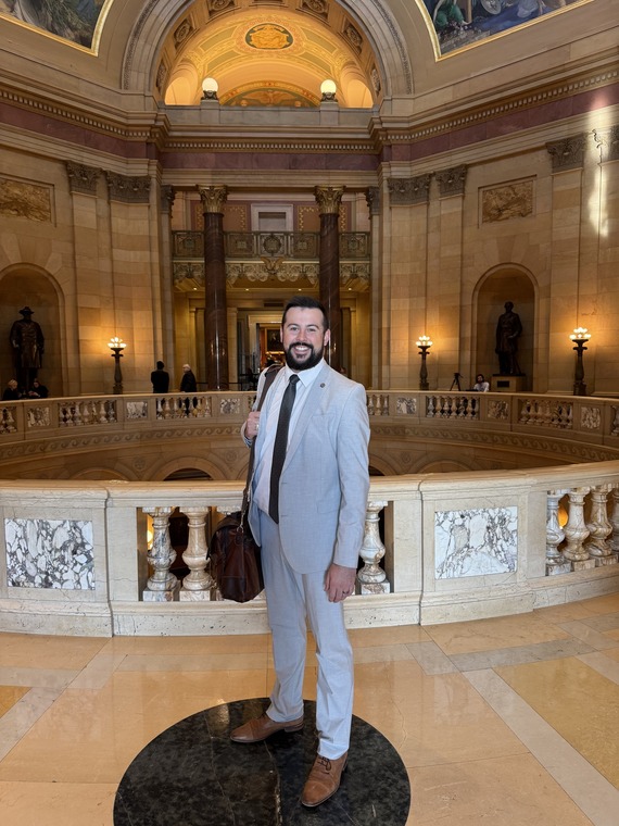 Representative Igo at the Capitol, Ready to Work