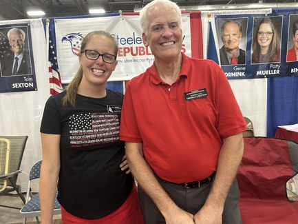 Mueller and Sexton at Fair