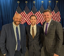 Rep Hudson, Chris Rufo, Rep Schultz