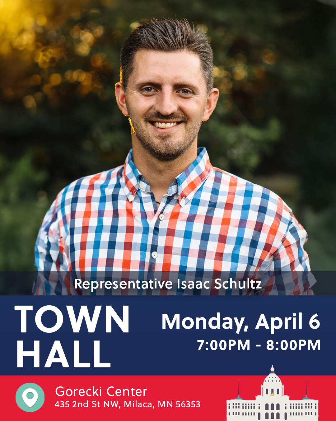 Upcoming Town Halls