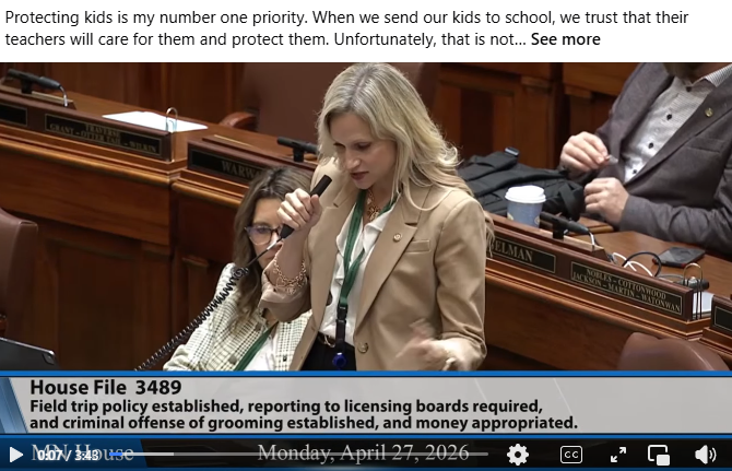 Floor speech