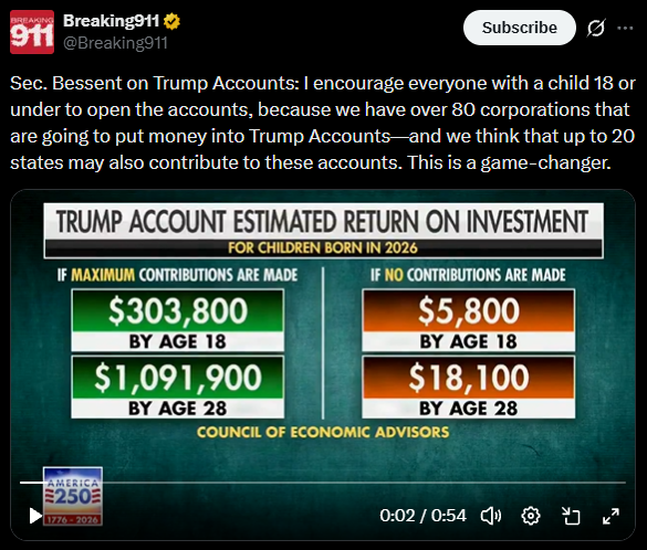 Trump Accounts