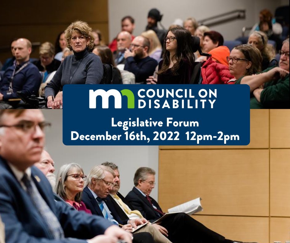 MCD Legislative Forum, December 16