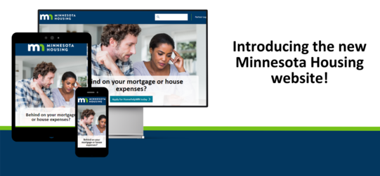 Minnesota Housing's new website