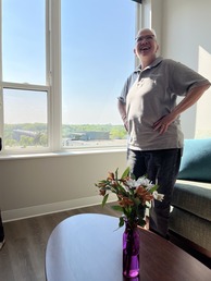 Commissioner Ho and window