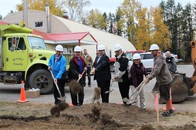 Biwabik Town Hall Groundbreaking
