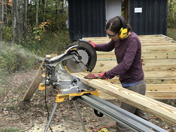 Sax-Zim Bog Boardwalk Construction