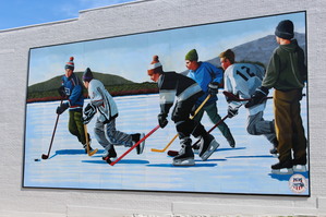 Eveleth Hockey Mural