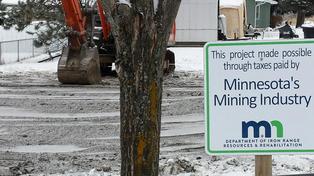 Iron Range Resources & Rehabilitation Residential Redevelopment Project Sign