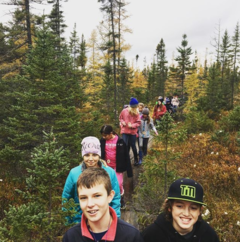 Long Lake Conservation Center Students