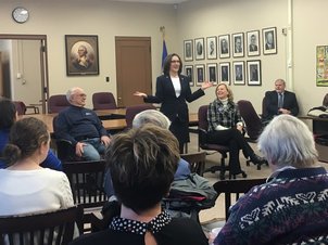 Minnesota Department of Education Commissioner Mary Cathryn Ricker in Hibbing