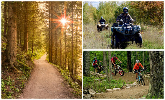 Regional Trails Collage