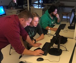 Manufacturing Students and Teacher