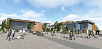 Miners Event & Convention Center Rendering